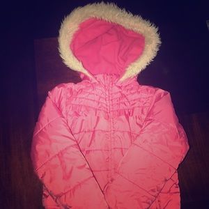 Gymboree little girls puffer jacket